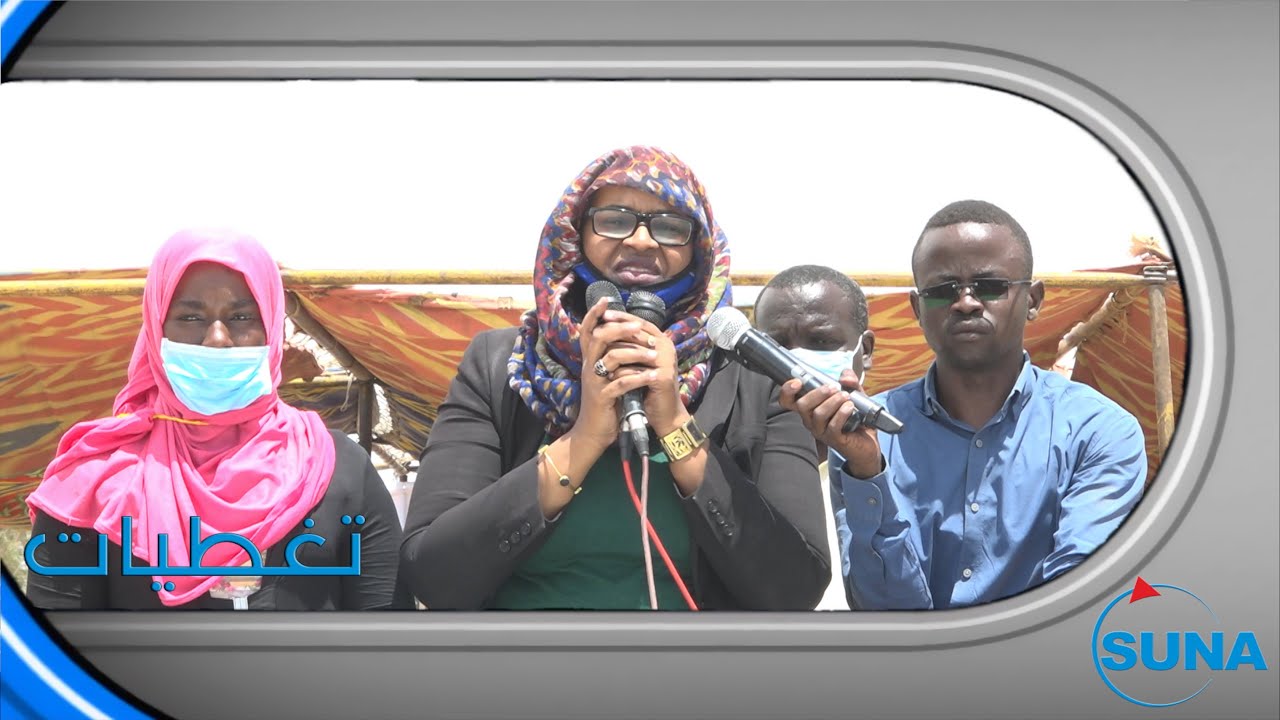#السودان#سوناI وزير العمل تخاطب إعتصام نيرتتي