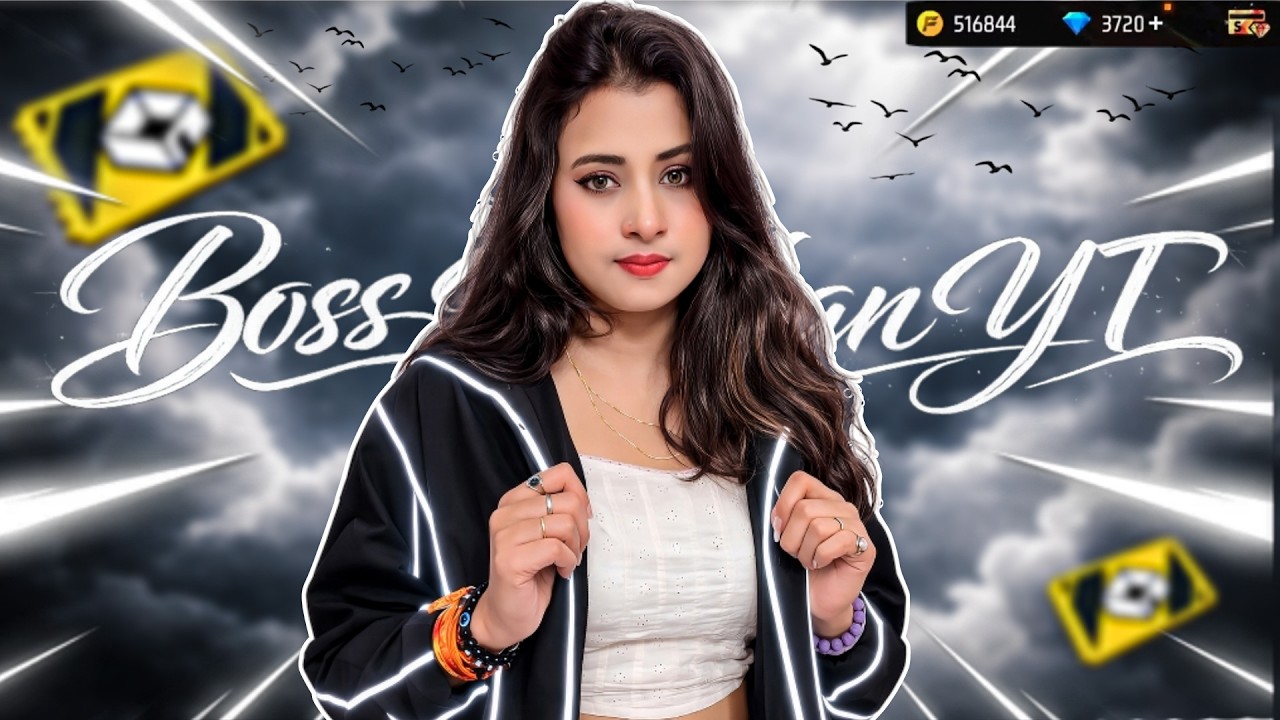 Free Fire LIVE With Boss Muskan 🔥|| #shortsfeed  #freefire #verticallive