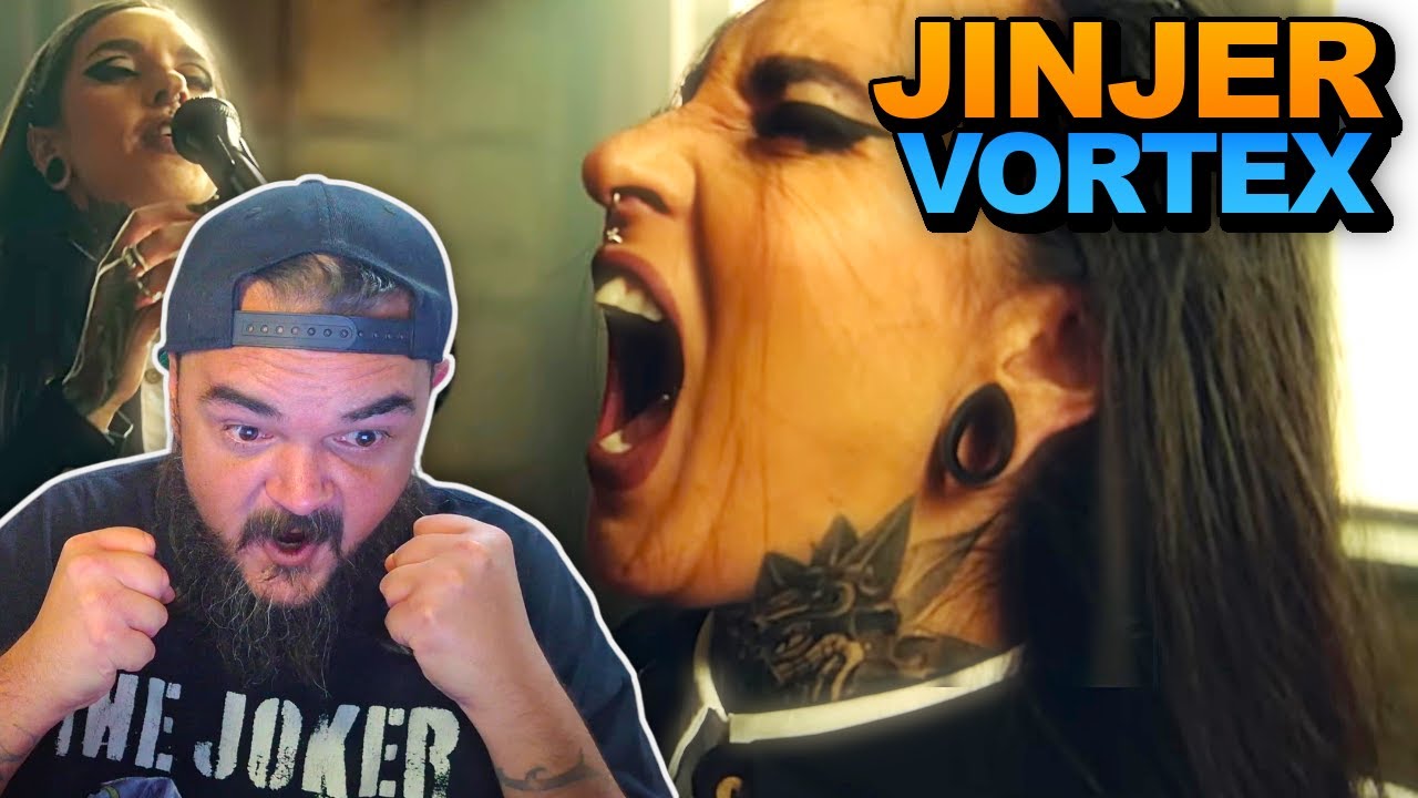 ОНА УМЕЕТ ПЕТЬ!!! | JINJER - Vortex | РЕАКЦИЯ |