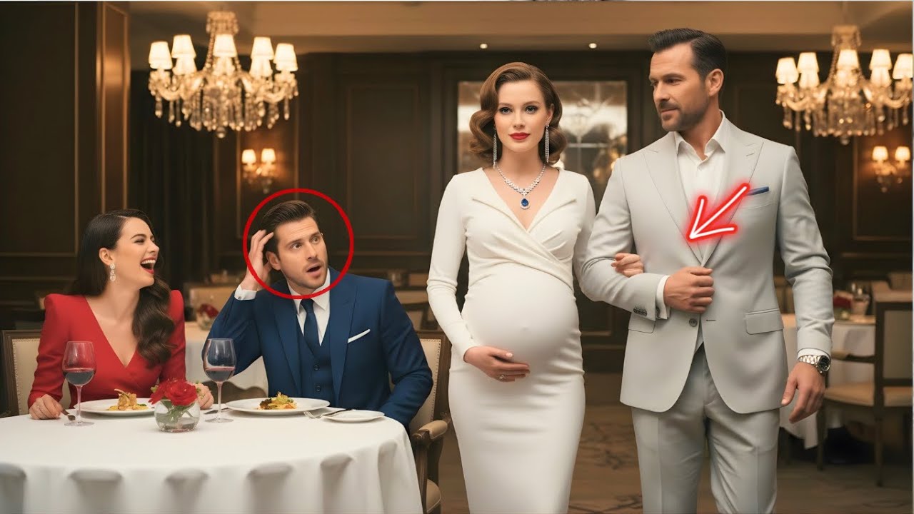 While Dining With Mistress — Billionaire Freezes Seeing His Pregnant Ex Wife Beside a Powerful CEO