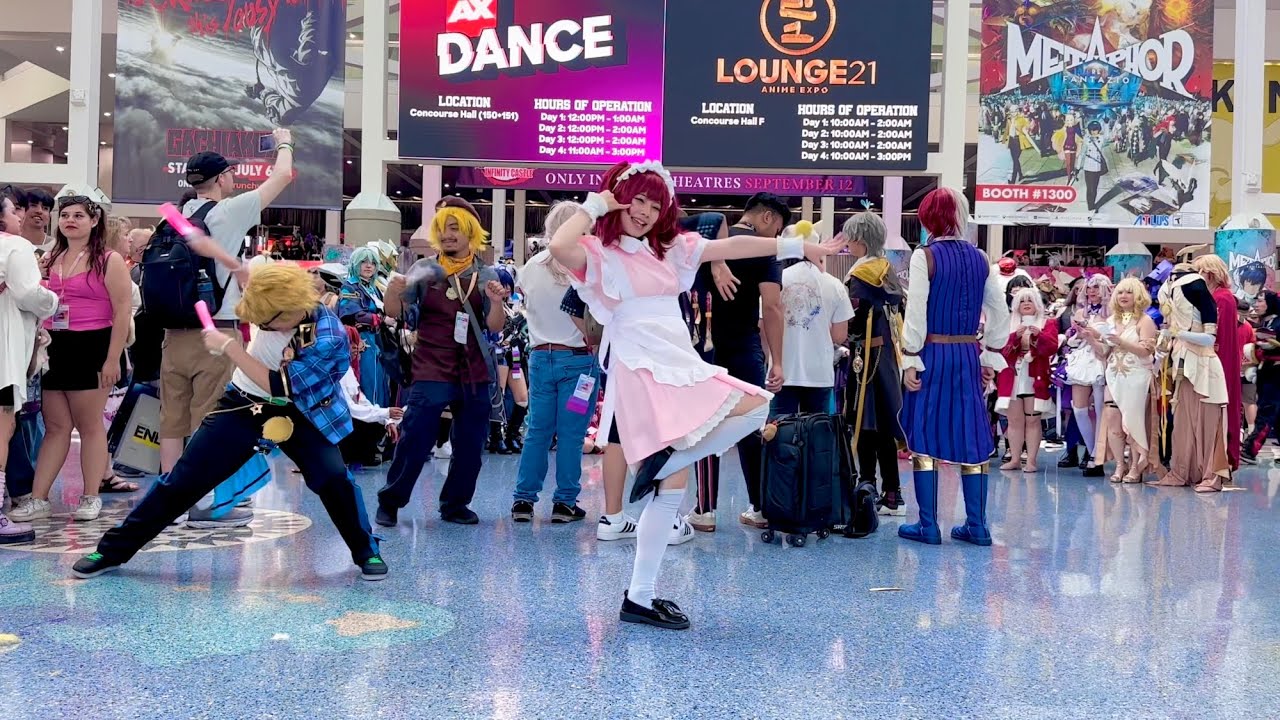 Anime Expo 2025 AiScream 『愛♡スクリ～ム！』 Love Live Cosplay Public Dance