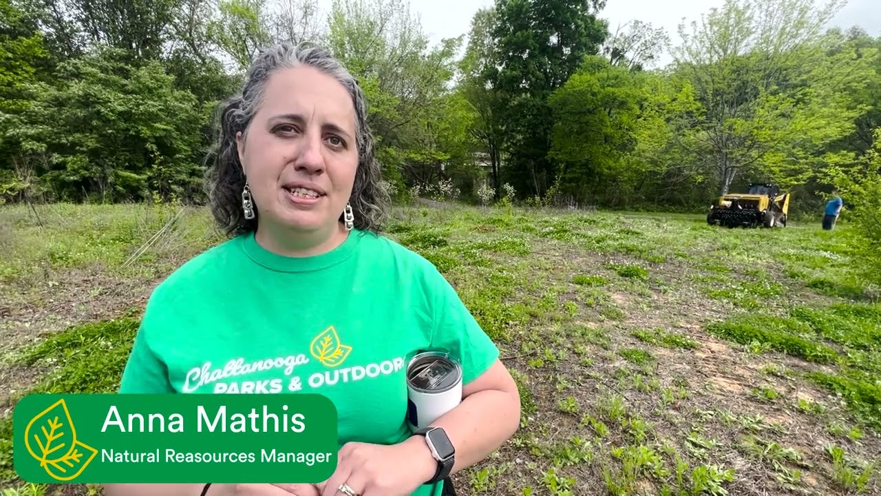 Chattanooga Parks and Outdoors new seeder for native plants!