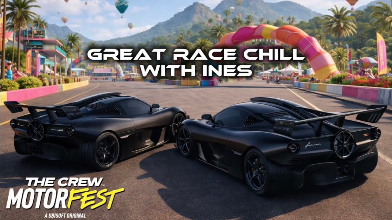 GREAT RACE CHILL WITH INES // THE CREW MOTORFEST 