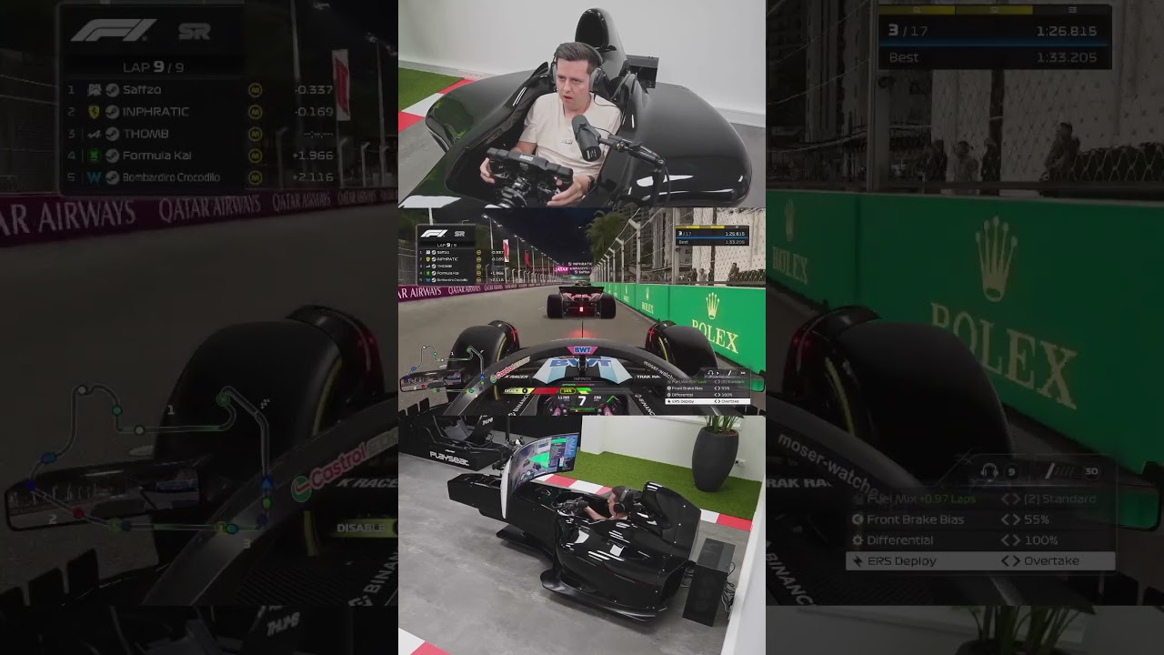 The Craziest Finish to the F1 Creator Series League Race EVER!