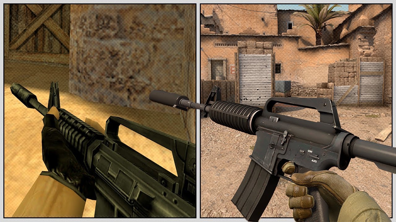M4A1 Evolution in COUNTER-STRIKE