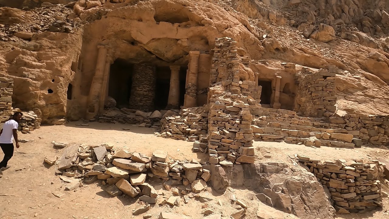 Wadi el Gemal National Parkl, Marsa Alam, Egipt 03.2022  Seket Temple