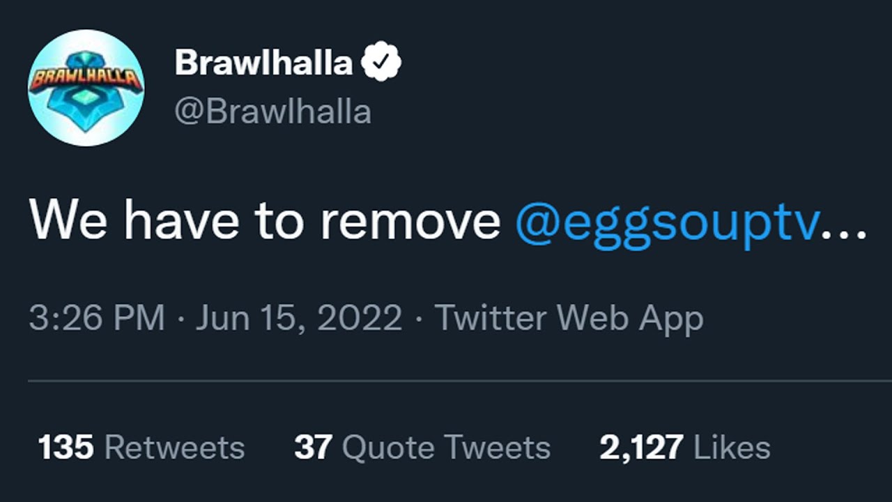 I am no longer a partnered Brawlhalla creator