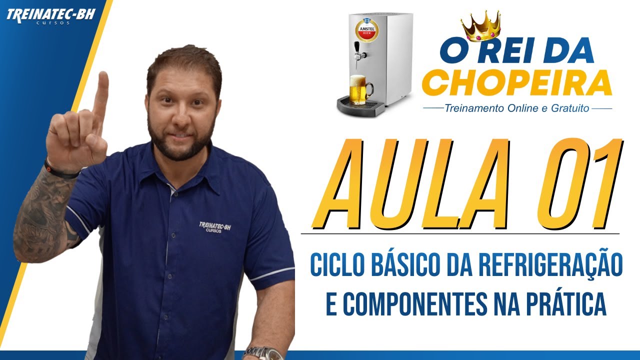 Aula 1 - Como funciona uma Chopeira Elétrica com Expansão Direta?
