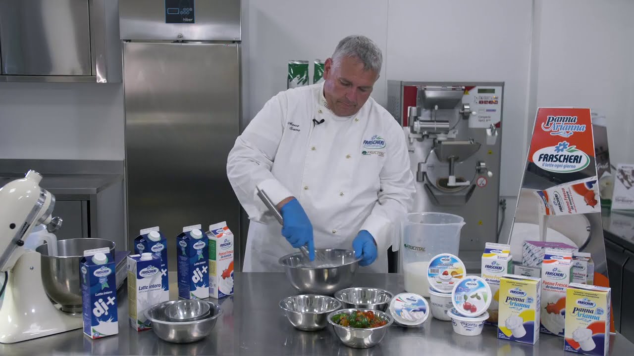 La ricetta del gelato alla cassata di Marco Scasso per Frascheri SpA