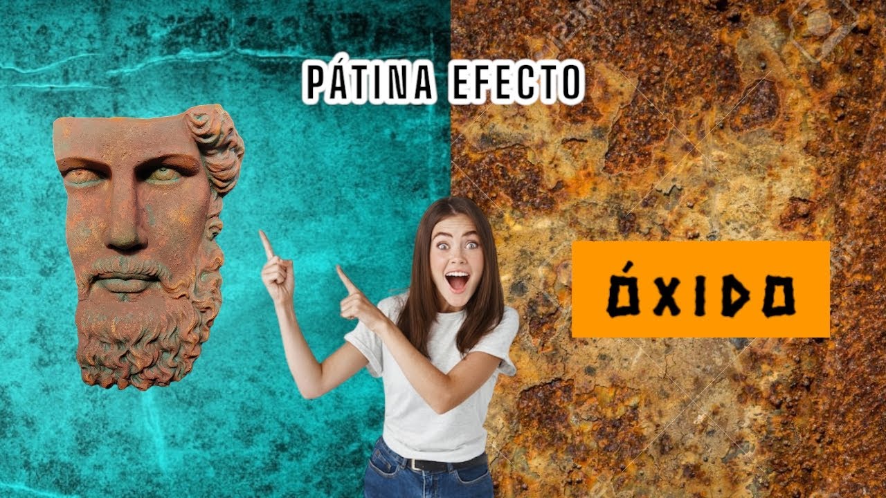CÓMO HACER UNA PÁTINA EFECTO ÓXIDO, SÚPER REALISTA!!