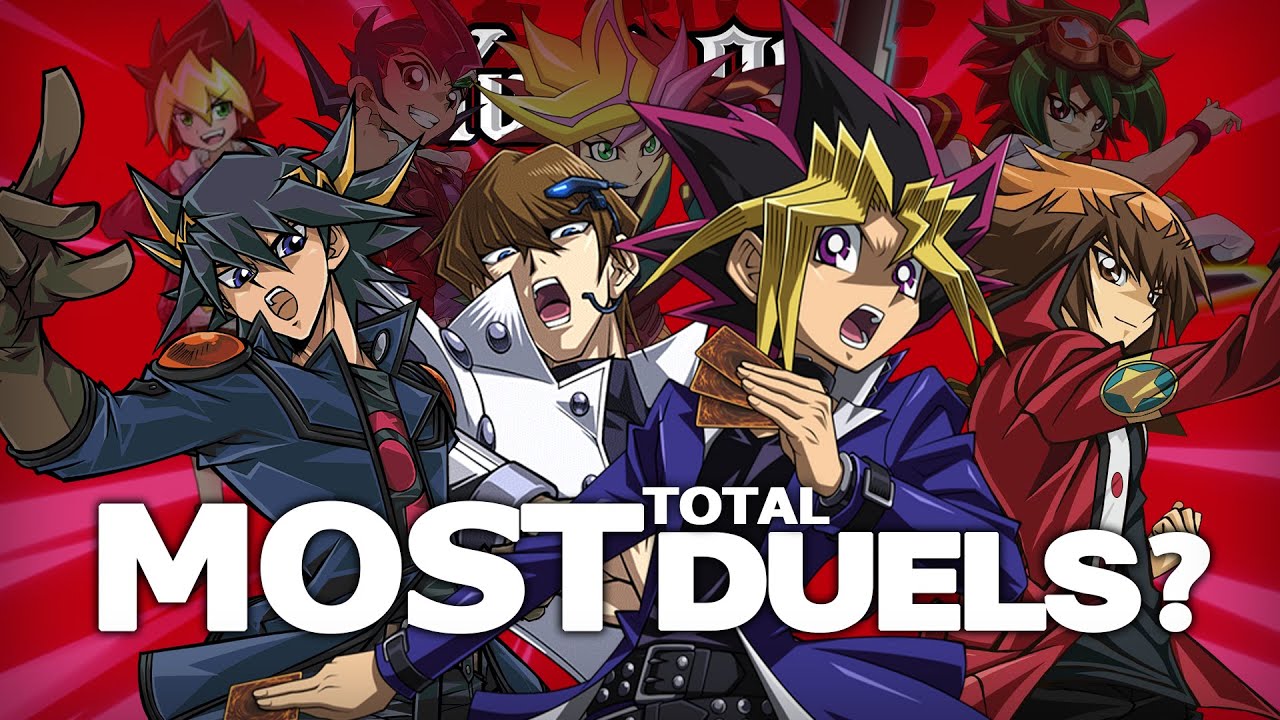 В какой серии Yu-Gi-Oh больше всего дуэлей?
