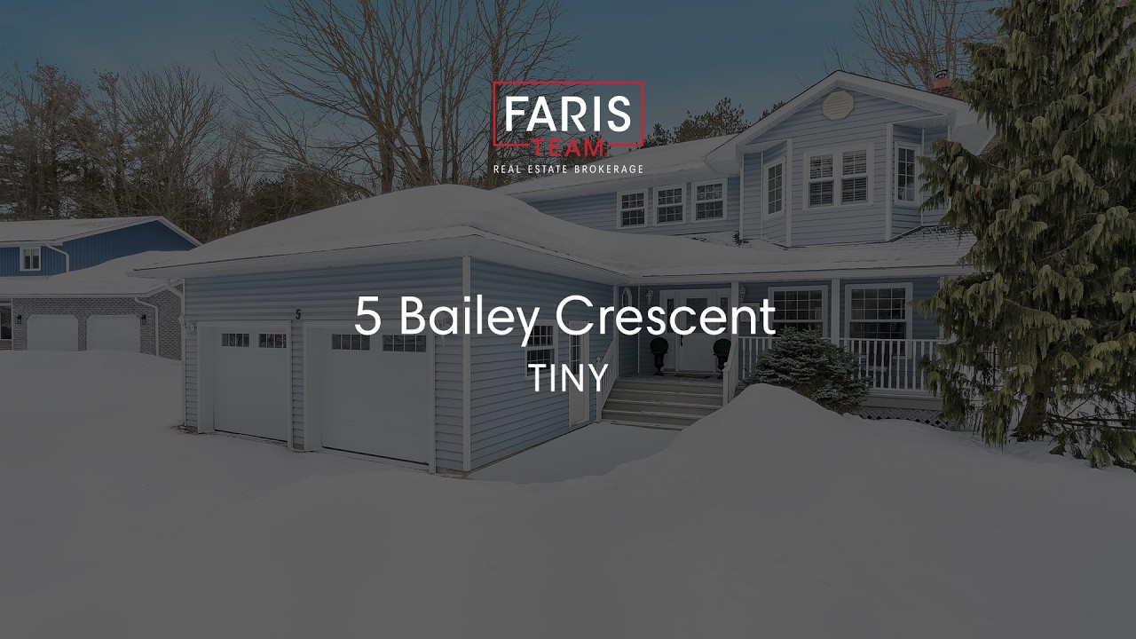 5 Bailey Crescent, Tiny | Home for Sale | Faris Team