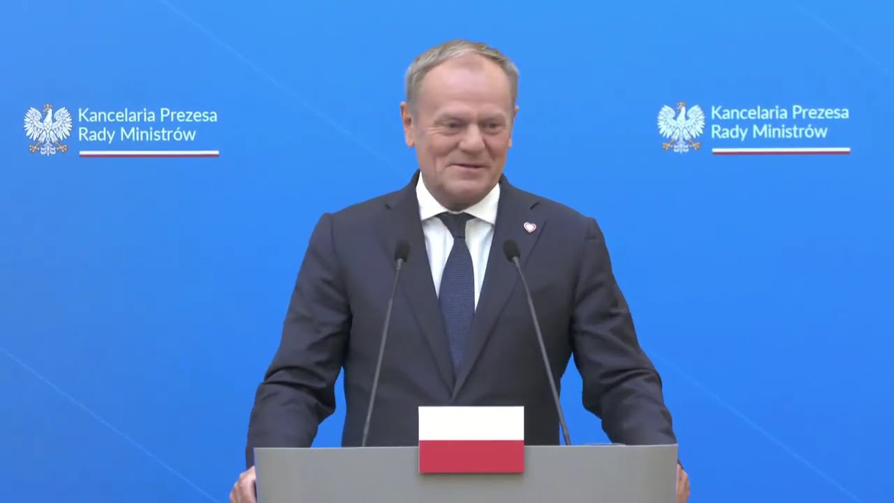 NA ŻYWO | Oświadczenie dla mediów Premiera Donalda Tuska i Sekretarza ds. energii USA Chrisa Wrighta