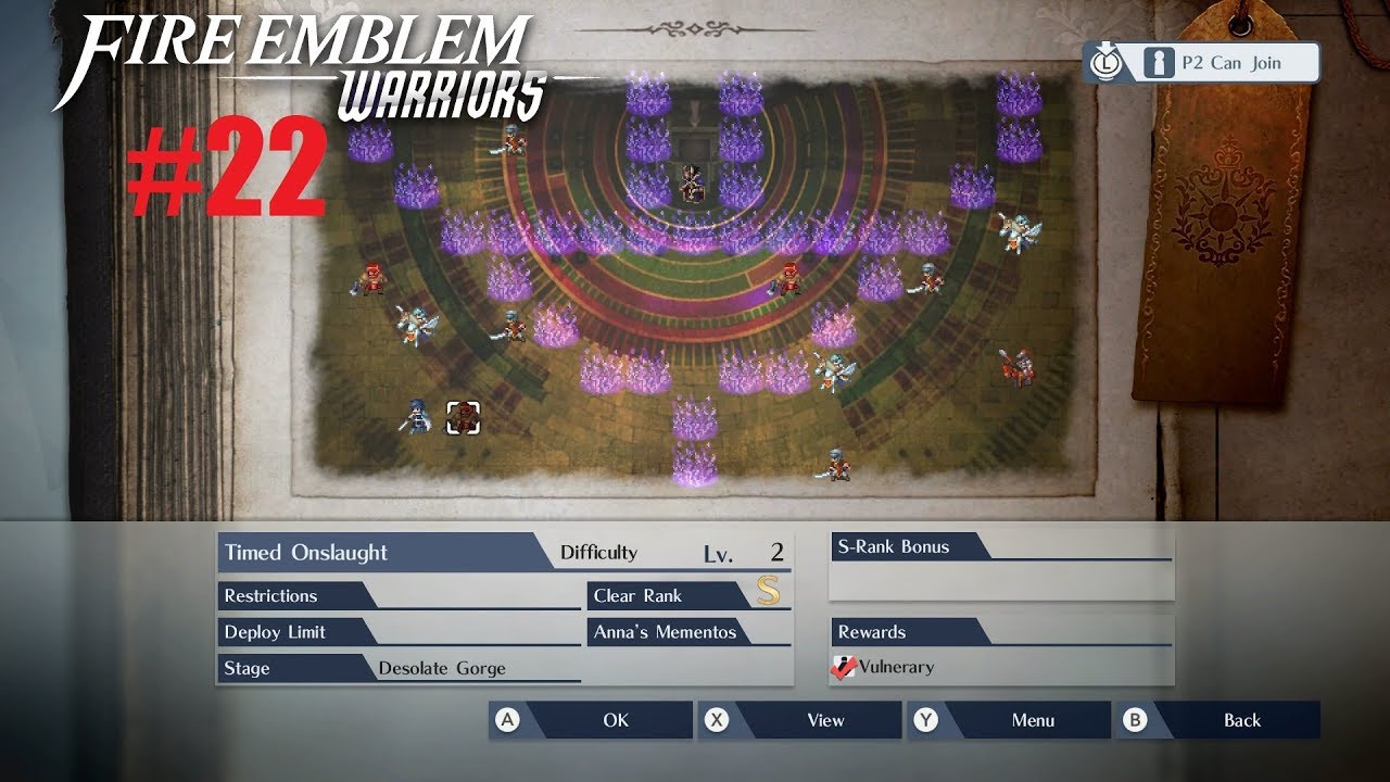 Fire Emblem Warriors - Walkthrough History Mode Invisible Ties Part 1! (Nintendo Switch)
