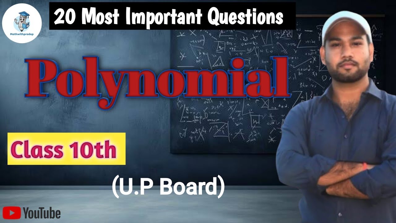 20 Most important question in polynomial. #mathswithpradeep #pw #education #trending #maths