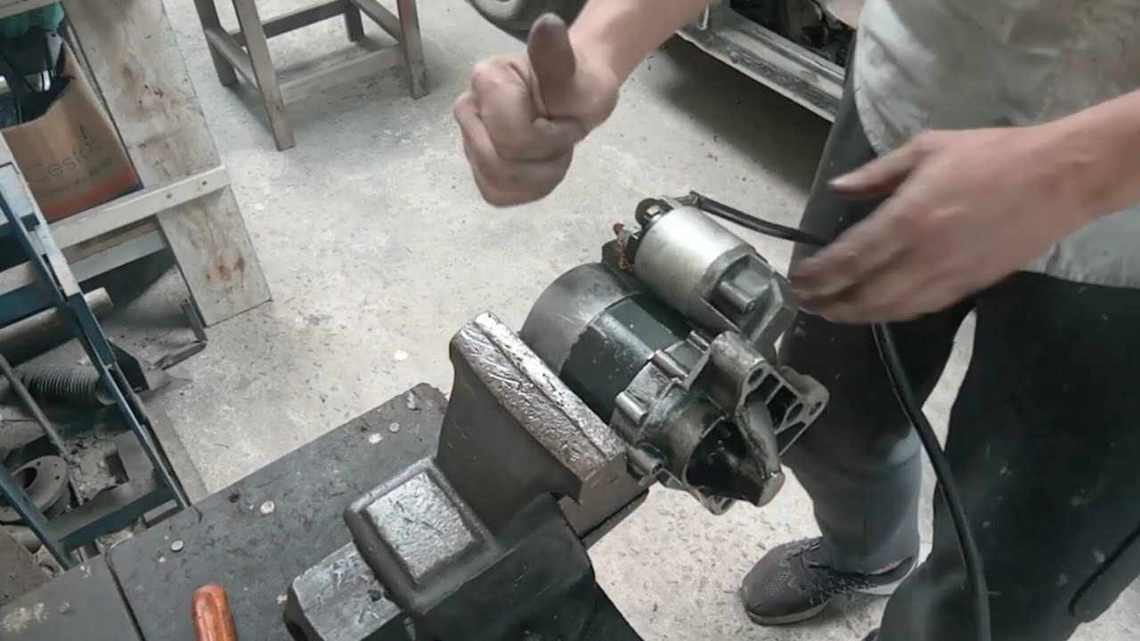 Troque você mesmo o porta escova do motor de arranque do seu carro