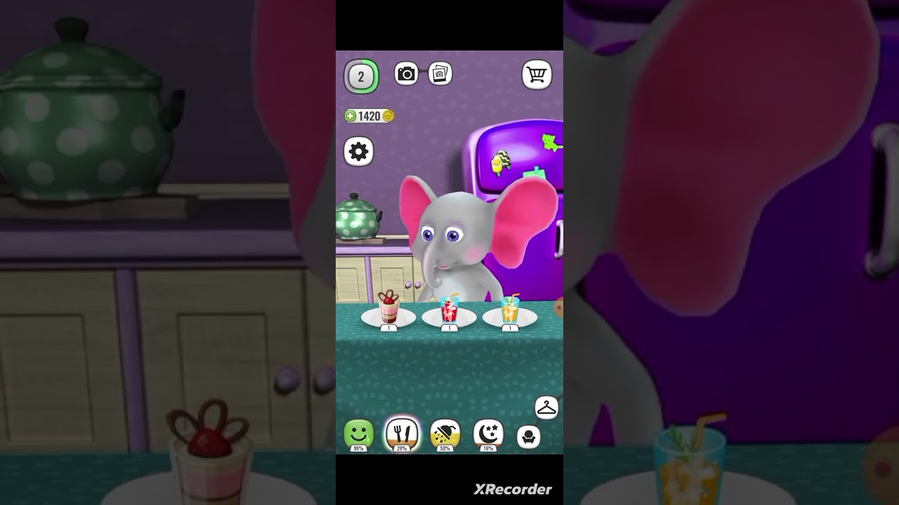 My Talking Elephant Elly (Gameplay)