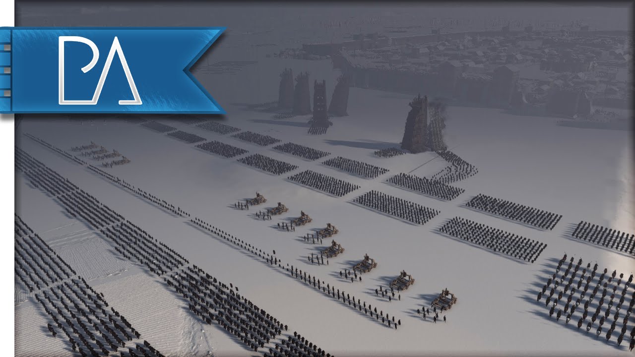 EPIC NORTHERN REBELLION SIEGE - Seven Kingdoms Total War Mod Gameplay