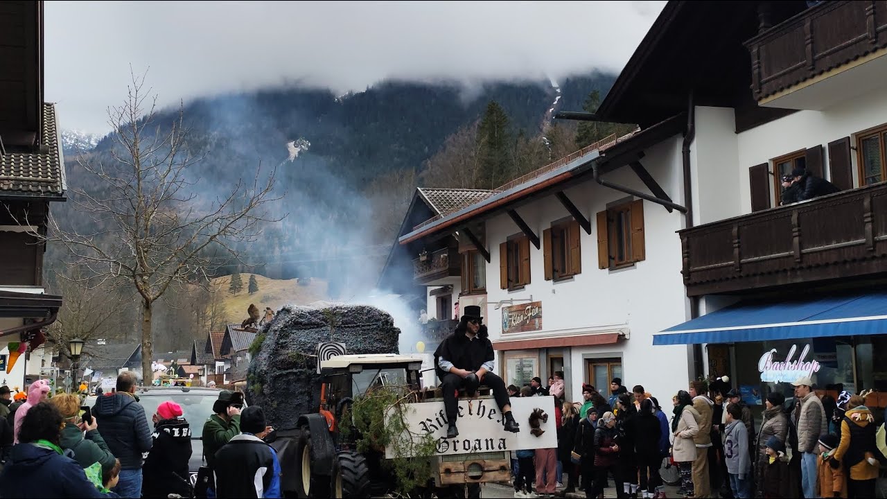 Fasching's Umzug in Grainau