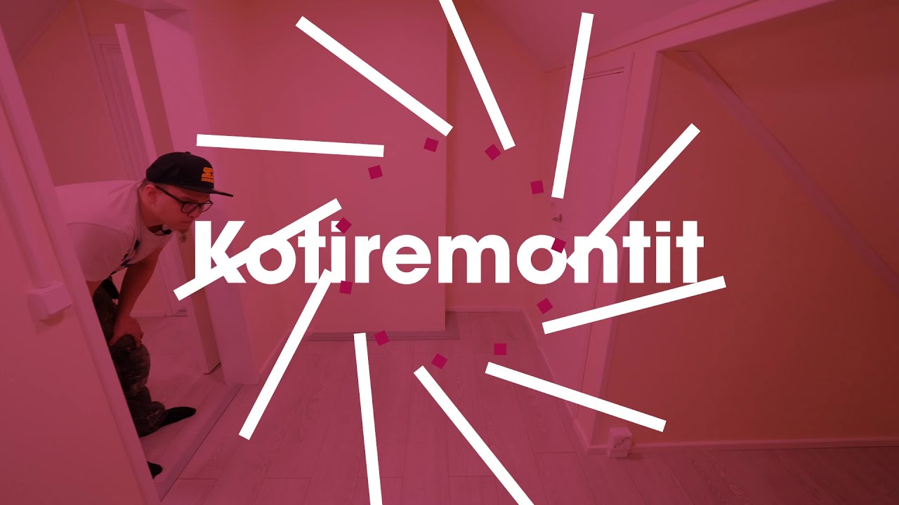 Kolmikerroksisen omakotitalon huoneistoremontti