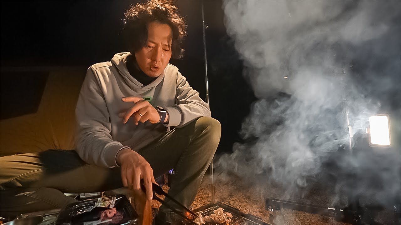 【キャンプ飯】旨すぎるジンギスカンの食べ方：お食事前編【UUUMキャンプ部】