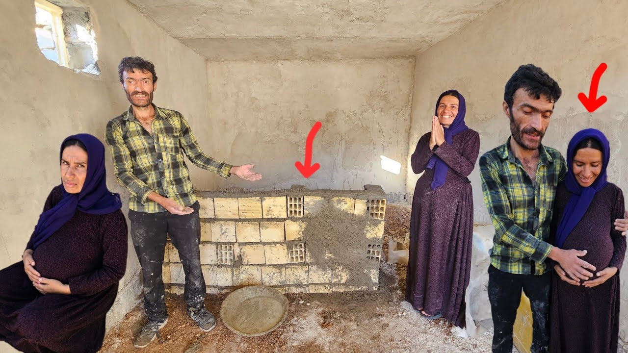 🧱 A miracle of kindness; Pregnant Fatima's dream kitchen is taking shape