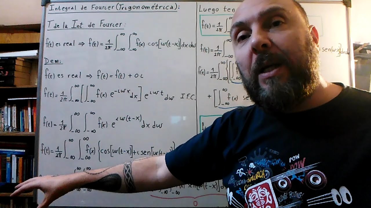 10F - Integral de Fourier en forma Trigonométrica.