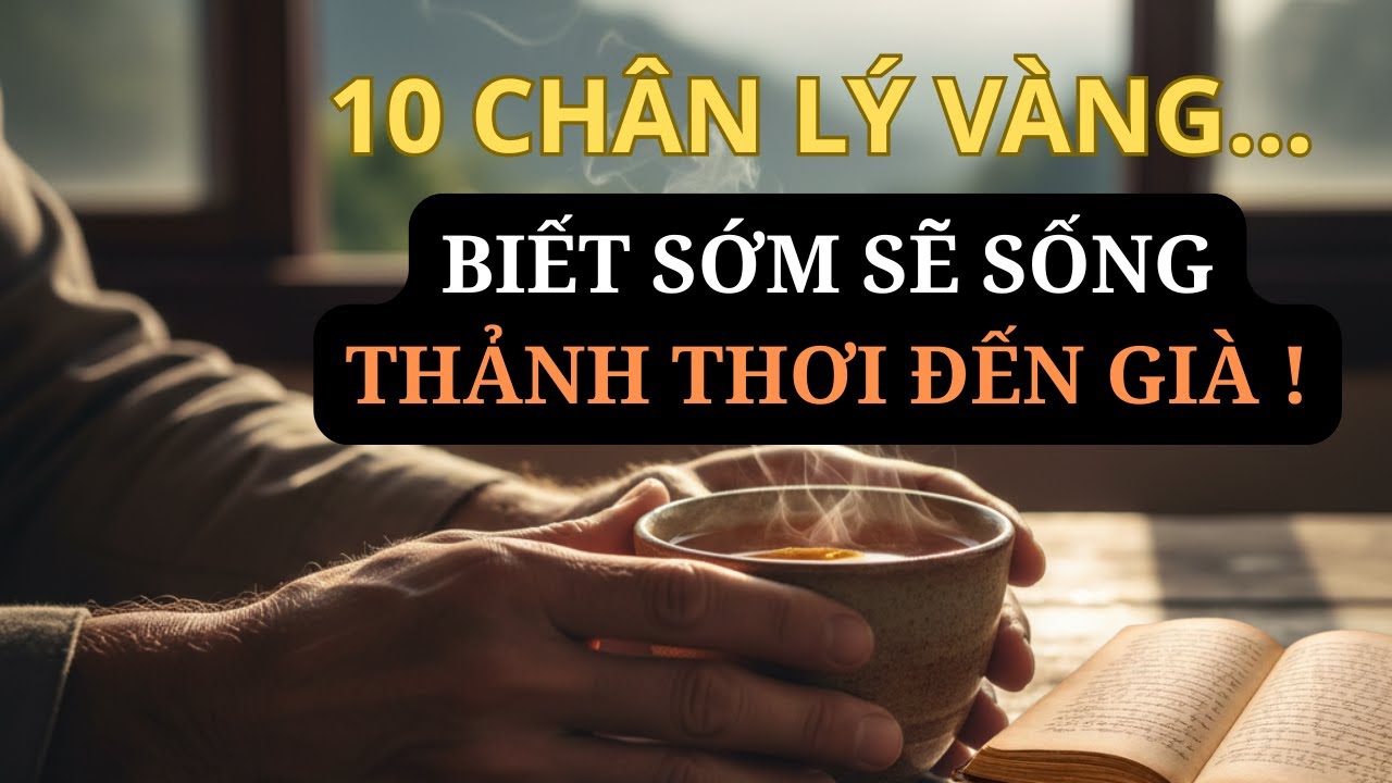 10 Chân Lý Đắt Giá: Hiểu Ra Sớm, Đời Sung Sướng Như Tiên...