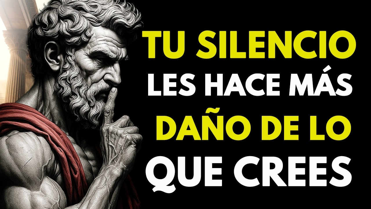 DESCUBRE POR QUÉ TU SILENCIO ES LO ÚNICO QUE PUEDE DESTROZAR SU EGO | ESTOICISMO