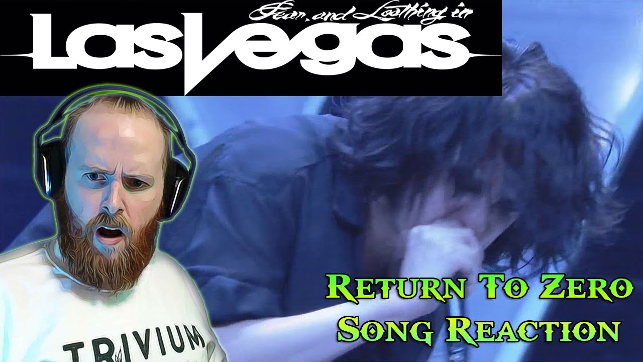 FEAR AND LOATHING IN LAS VEGAS - Return To Zero Live (Song Reaction)