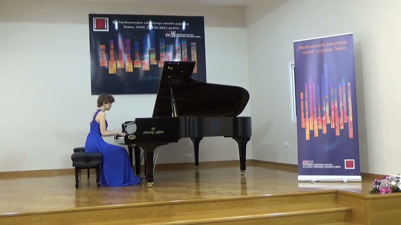 27. Međunarodno takmičenje mladih pijanista Šabac (Anja Riđešić)