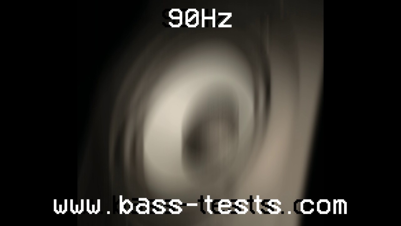 90 Hz Bass Test / BASS Sound - 90hz