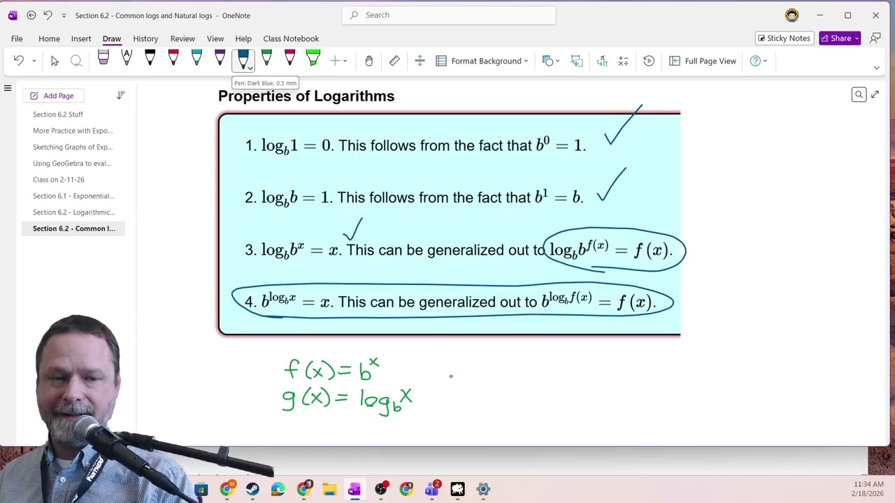 Common logs and natural logs