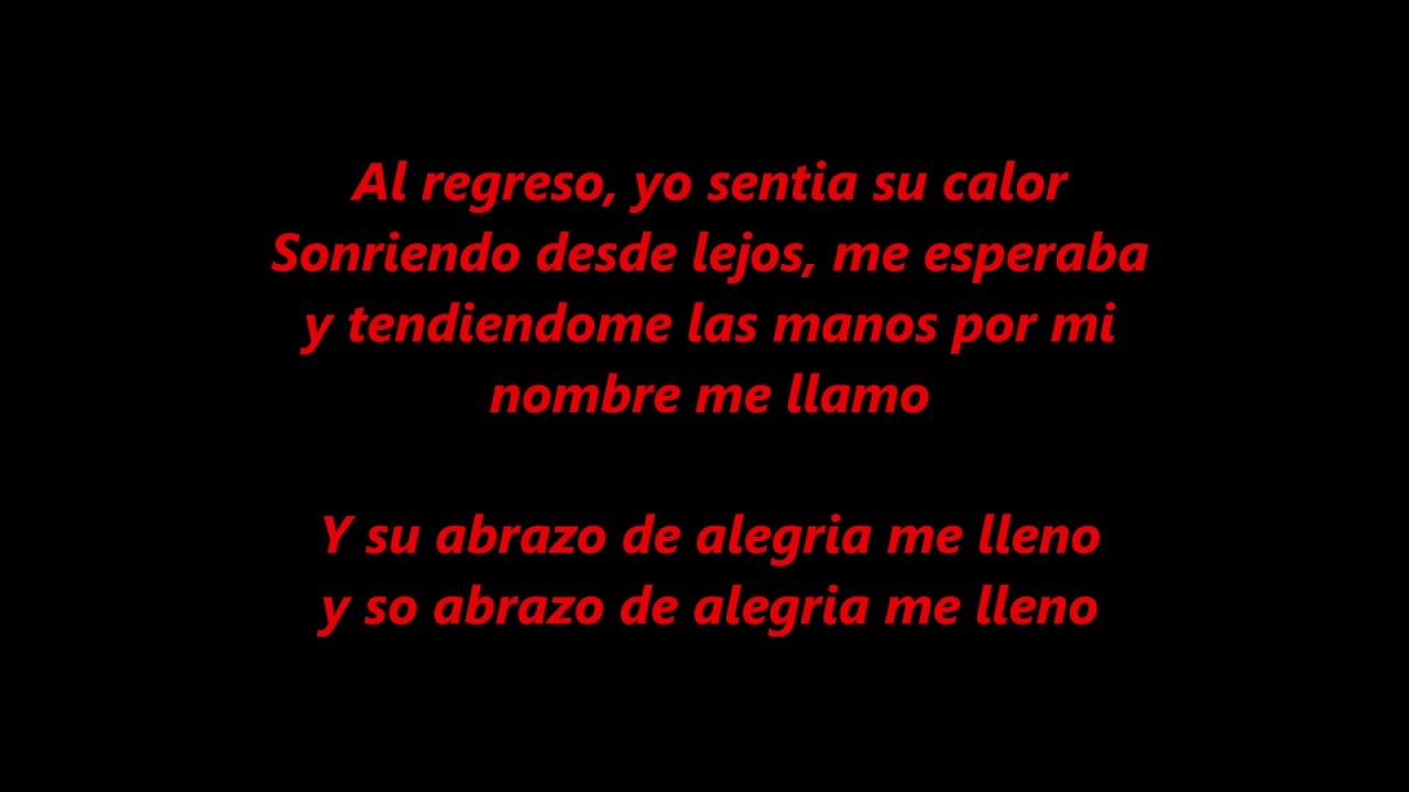 KARAOKE - HOY HE VUELTO MADRE A RECORDAR