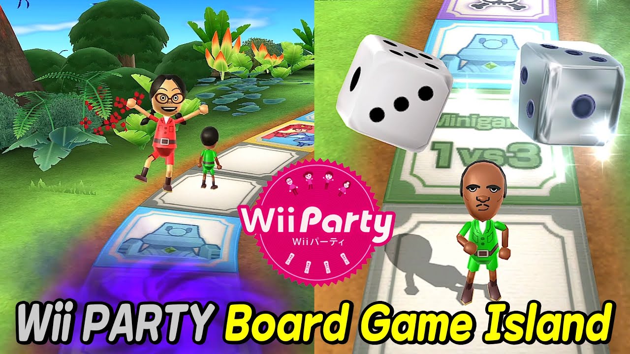 Wii Party - Board Game Island ( Expert com ) Polly Vs Keiko Vs Eduardo Vs Shinnosuke | AlexgamingTV