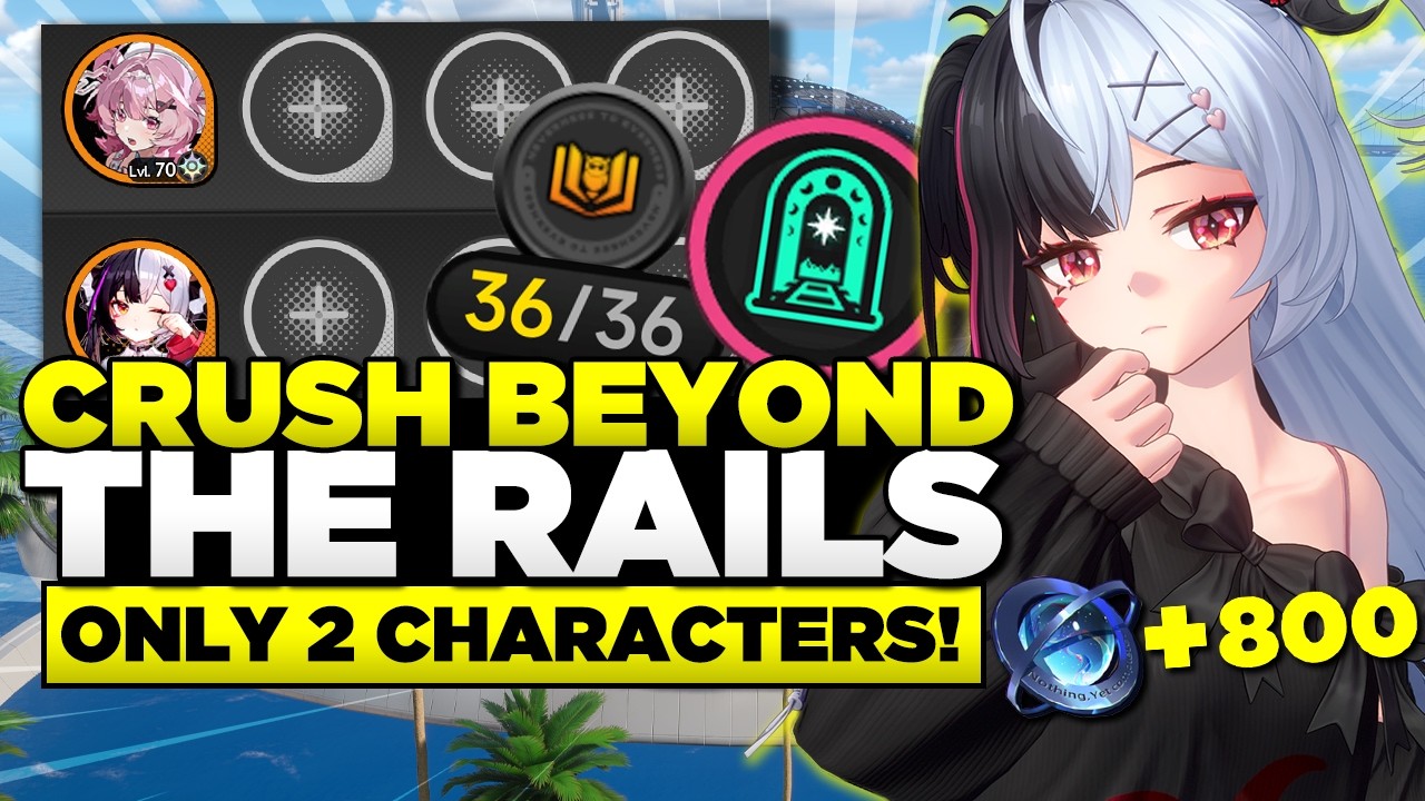 Хватит всего 2 персонажей?! НОВЫЙ гайд по Beyond the Rails Uncharted Circle! Neverness to Everness