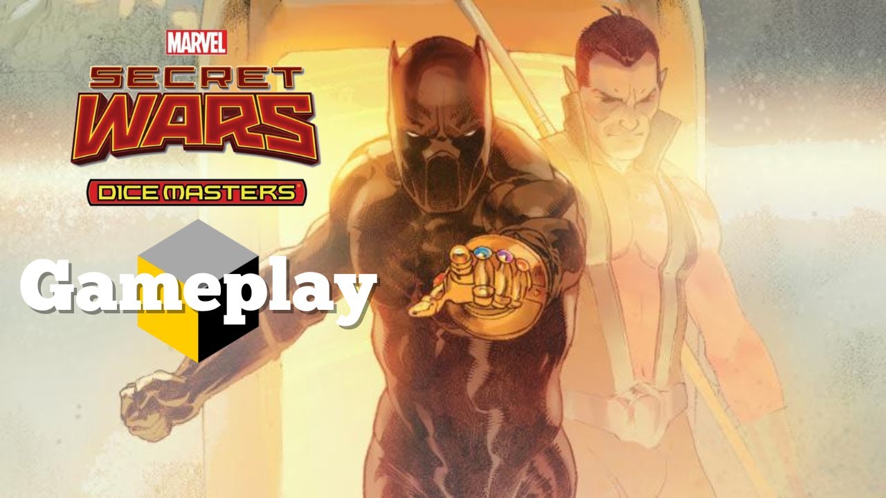Dice Masters - Secret Wars Modern Gameplay - New FF/Black Panther Wincon