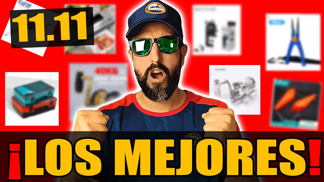 Los Mejores Equipos de Pesca de Aliexpress 2025. Ofertas 11.11 - Jurel Ramón