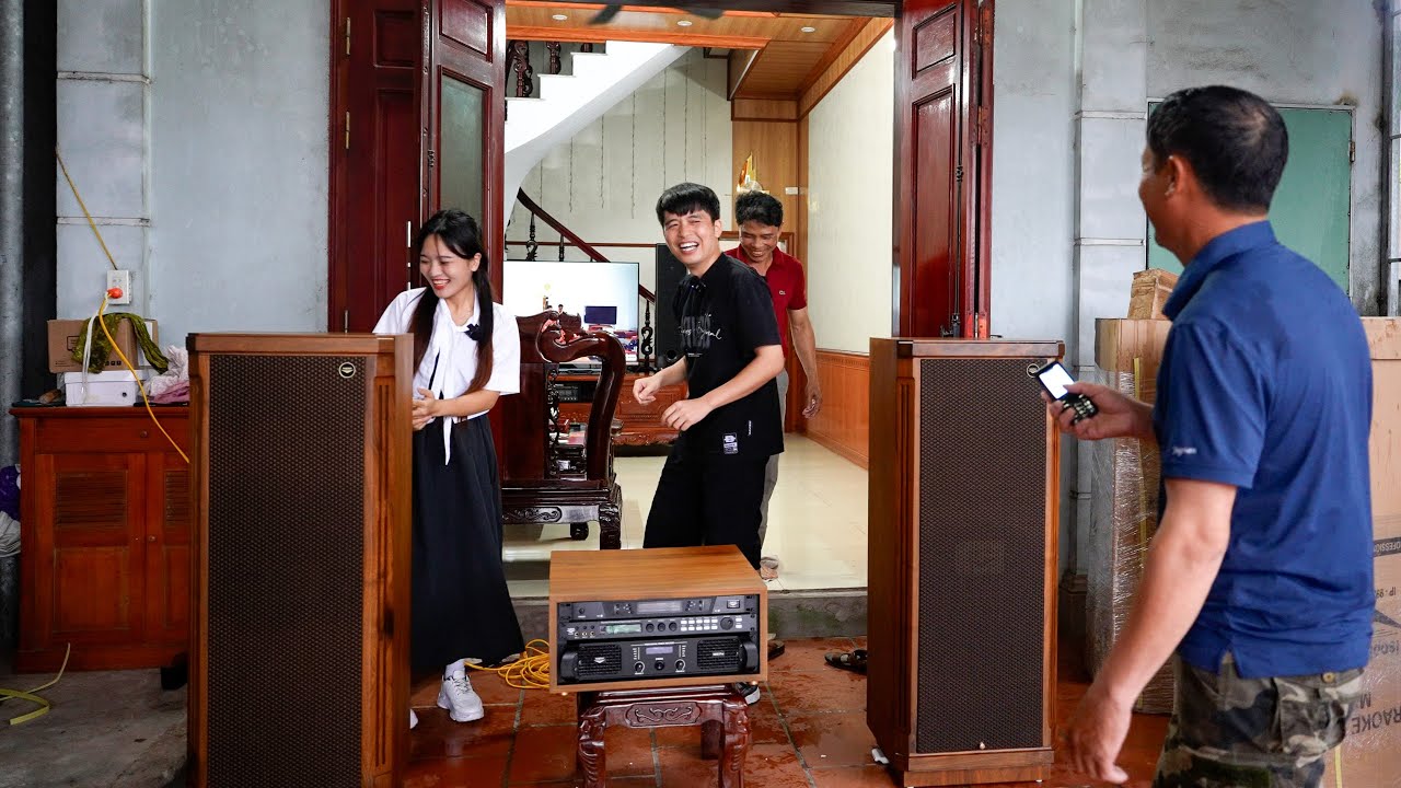 Giao loa 9930 PRO cho chú Ngừng ở Quỳnh Phụ, Thái Bình