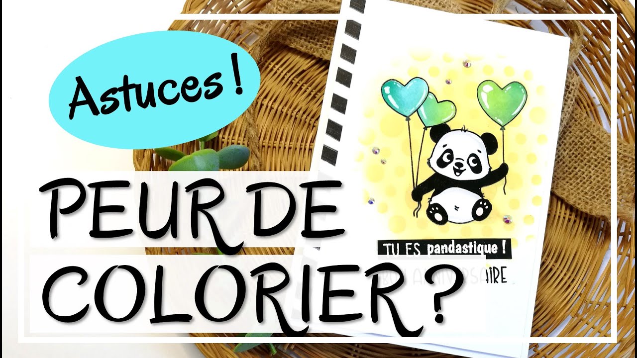METTRE de la COULEUR SANS COLORIER !! Plusieurs astuces !! Tuto carterie Scrapbooking DIY