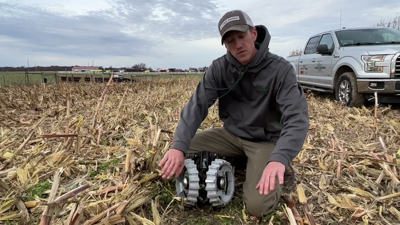 Использование плавающих очистителей рядков на сеялке для фасоли