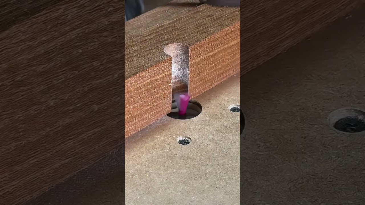 This is a woodworking technique used by an experienced carpenter #woodworking#brilliantwork