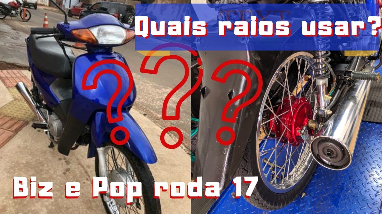 BIZ E POP COM RODA 17 ATRAS, *QUAL RAIOS USAR? 🤷‍♀️