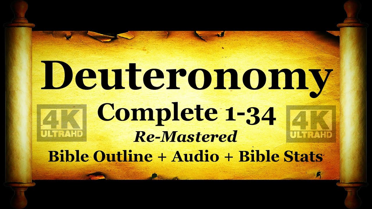 Bible Book 05: The Book of Deuteronomy - Holy Bible Audio Text - KJV Read Along