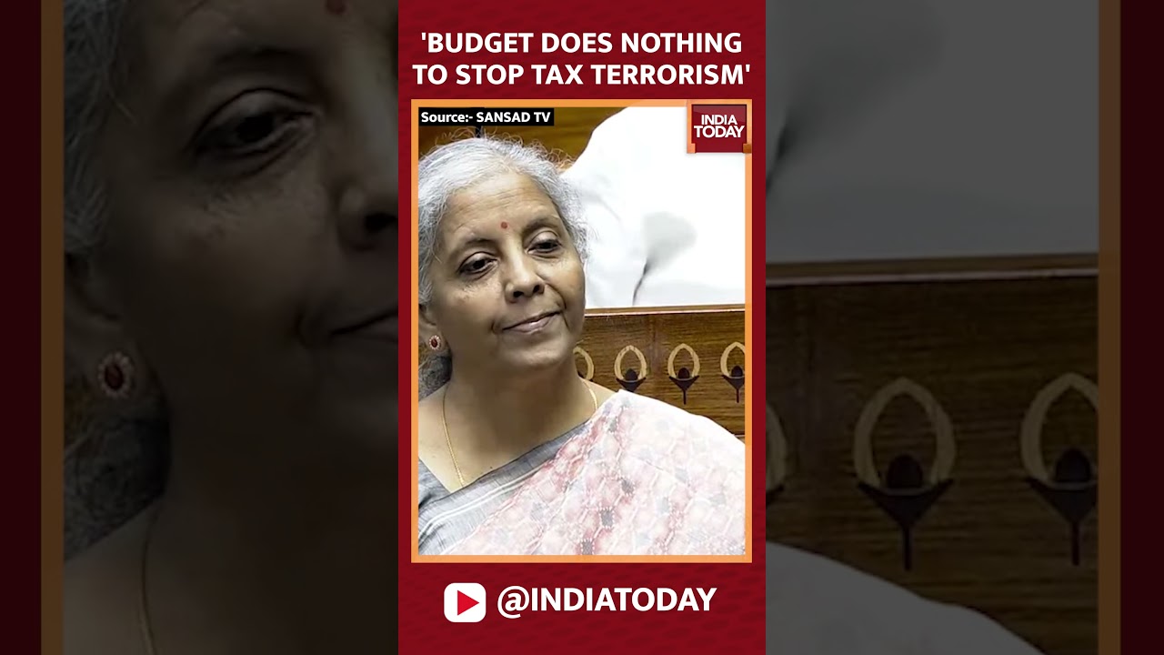 Budget does nothing to stop tax terrorism, Rahul Gandhi says #rahulgandhispeech