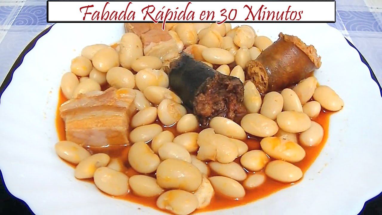Fabada rápida en 30 minutos | Receta de Cocina en Familia
