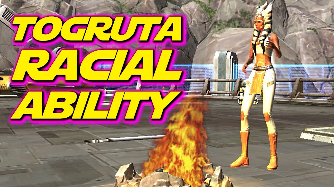 SWTOR ► Togruta Racial Ability - Traditional Storytelling