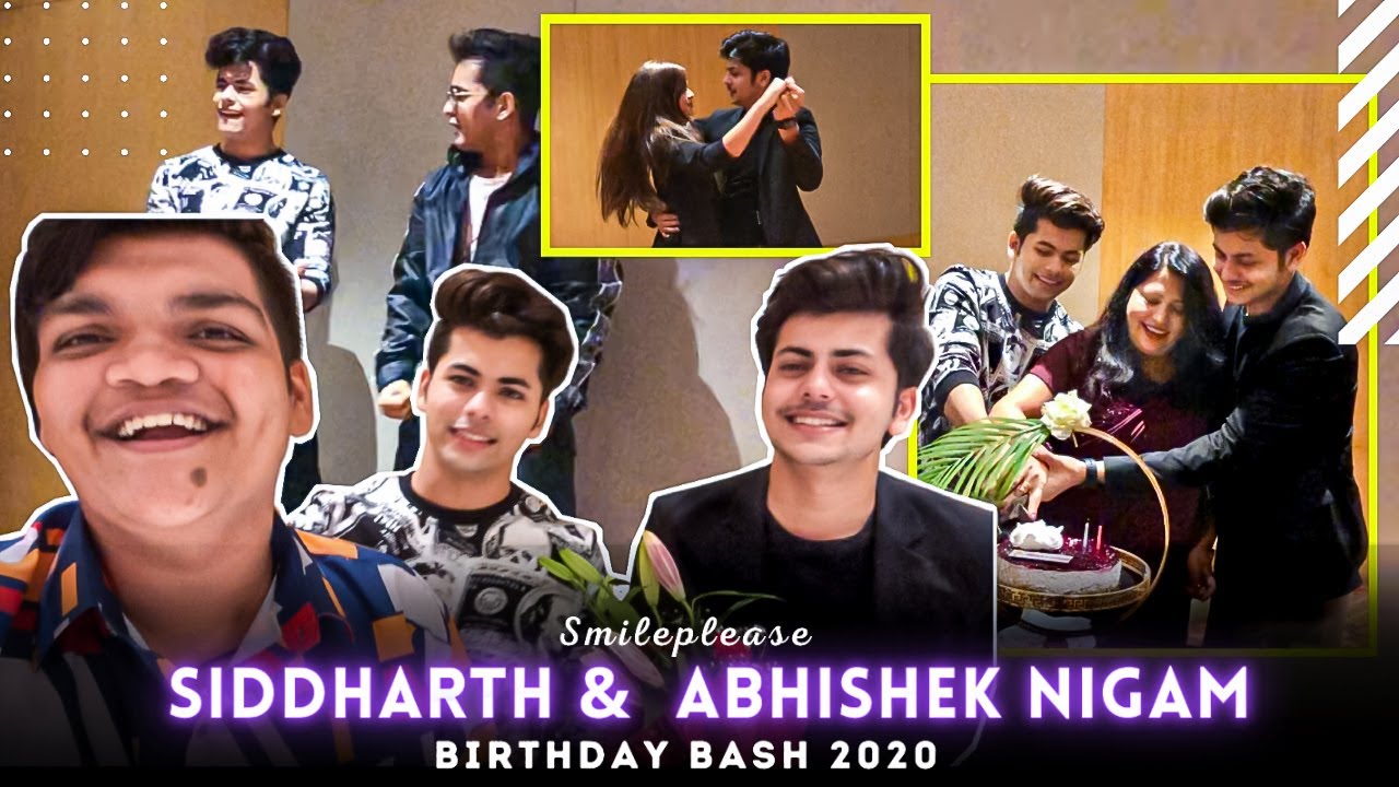 Siddharth & Abhishek Nigam Birthday Bash 2020 I Smileplease