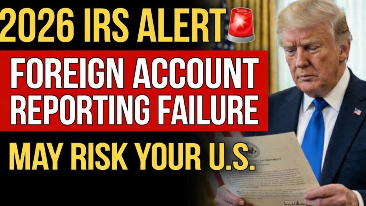 2026 IRS Alert 🚨 Foreign Account Reporting Failure May Risk Your U.S.