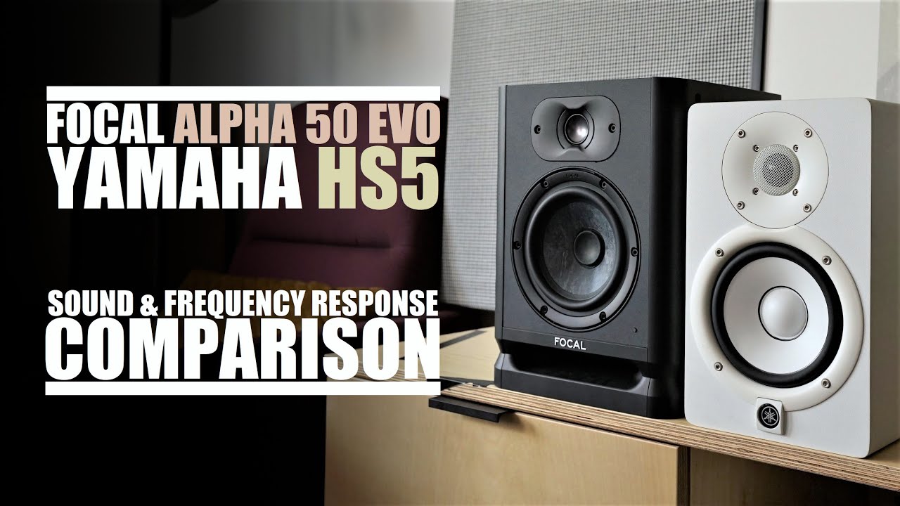 DSAUDIO.review || Focal Alpha 50 EVO против Yamaha HS5 || sound.DEMO